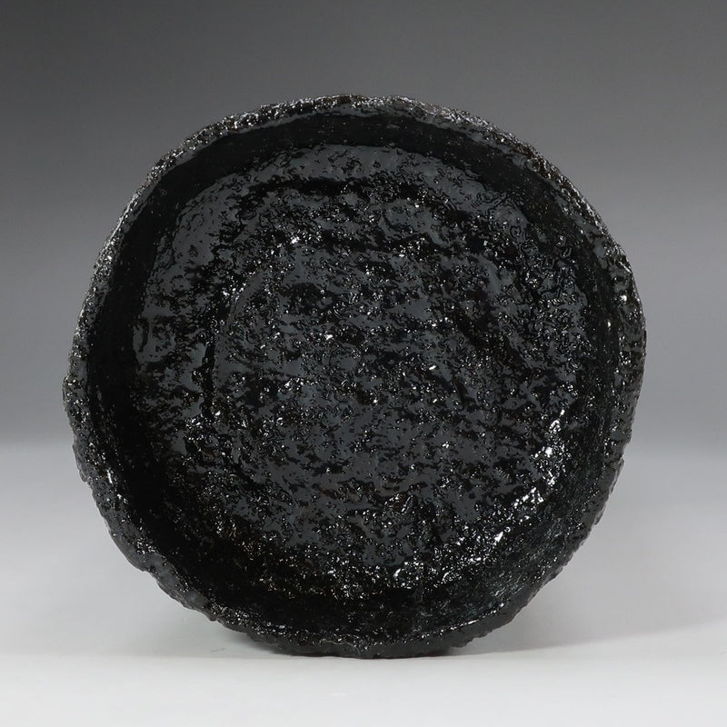 川瀬表完 作 乾漆 漆桶掛花入 骨董品