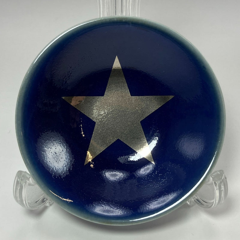 Vaisselle coupe étoile en argent Vénus fabriquée par Kobei Kato, la 7ème génération