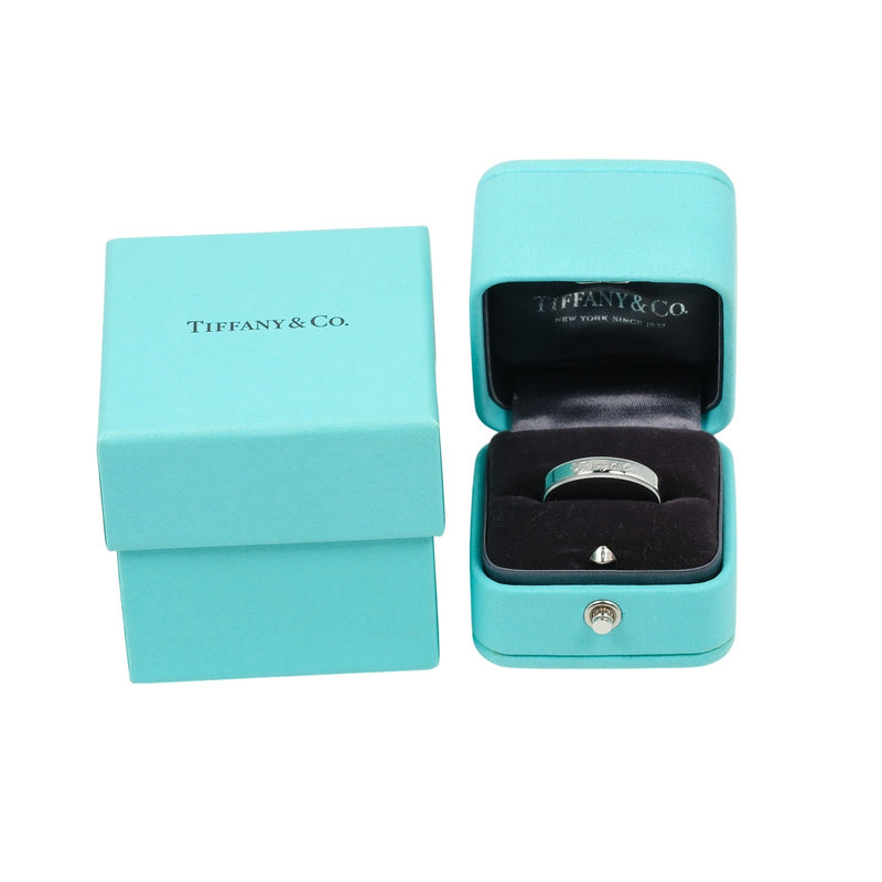 【TIFFANY&Co.】ティファニー ノーツ ミルグレイン リング・指輪
 17.5号