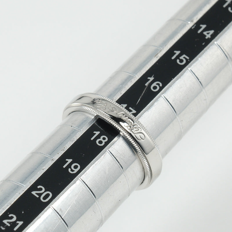 【TIFFANY&Co.】ティファニー ノーツ ミルグレイン リング・指輪
 17.5号