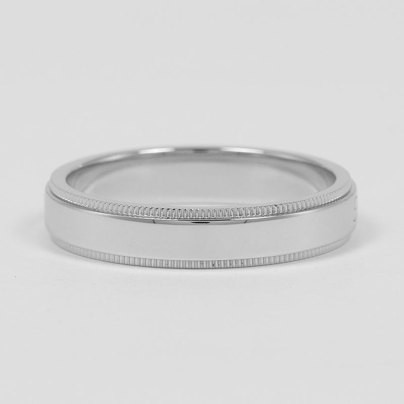 【TIFFANY&Co.】ティファニー ノーツ ミルグレイン リング・指輪
 17.5号