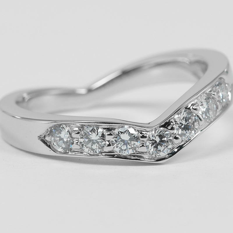 【TIFFANY&Co.】ティファニー Vバンド リング・指輪
 10号