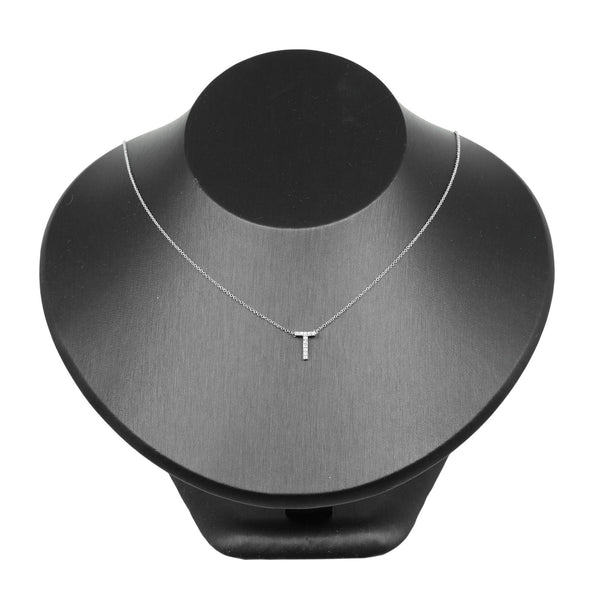 【TIFFANY&Co.】ティファニー レター イニシャル T ネックレス
