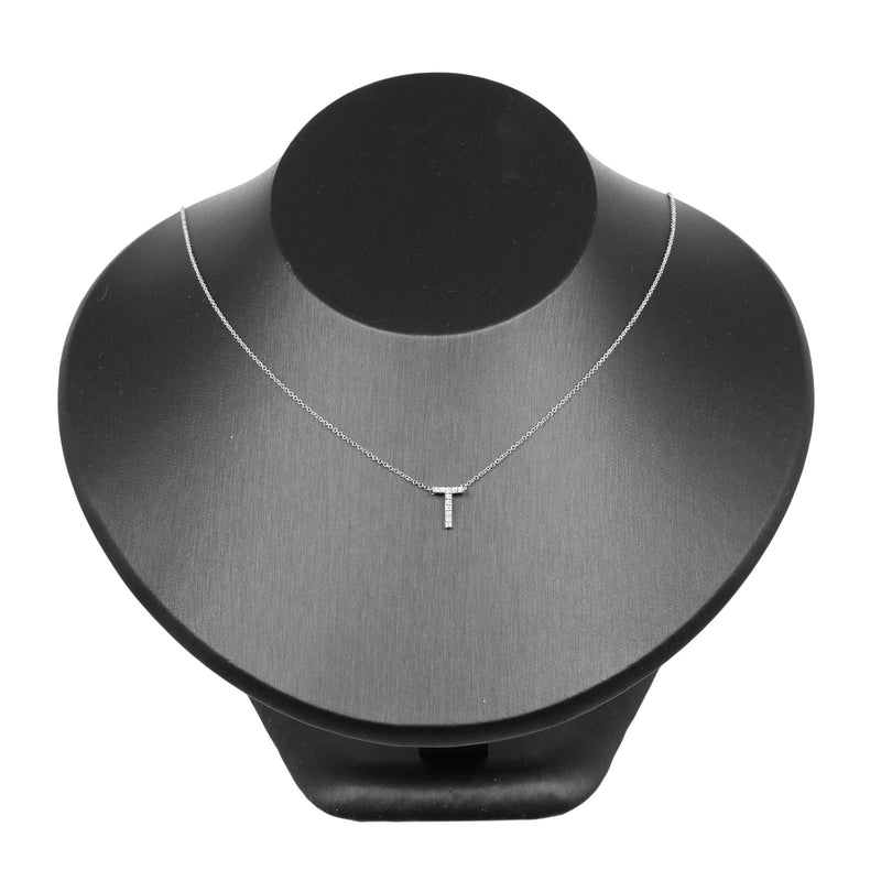 【TIFFANY&Co.】ティファニー レター イニシャル T ネックレス