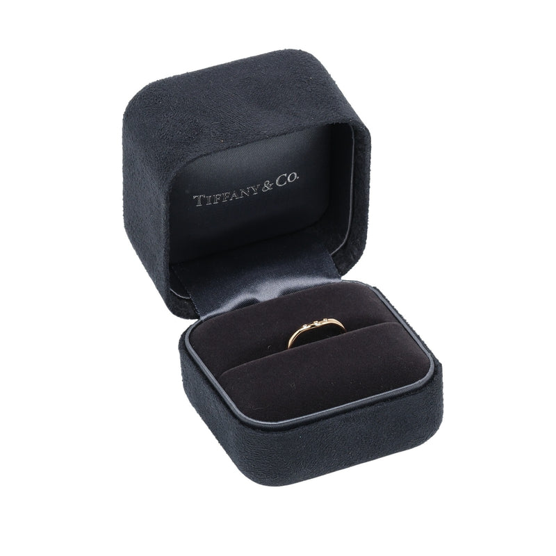 【TIFFANY&Co.】ティファニー カーブドバンド リング・指輪
 7号
