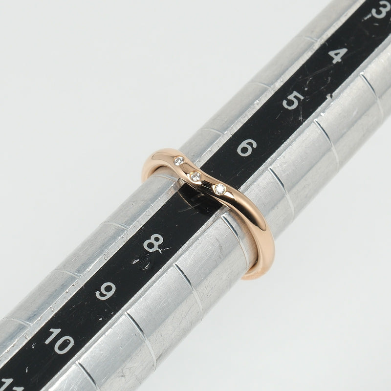 【TIFFANY&Co.】ティファニー カーブドバンド リング・指輪
 7号