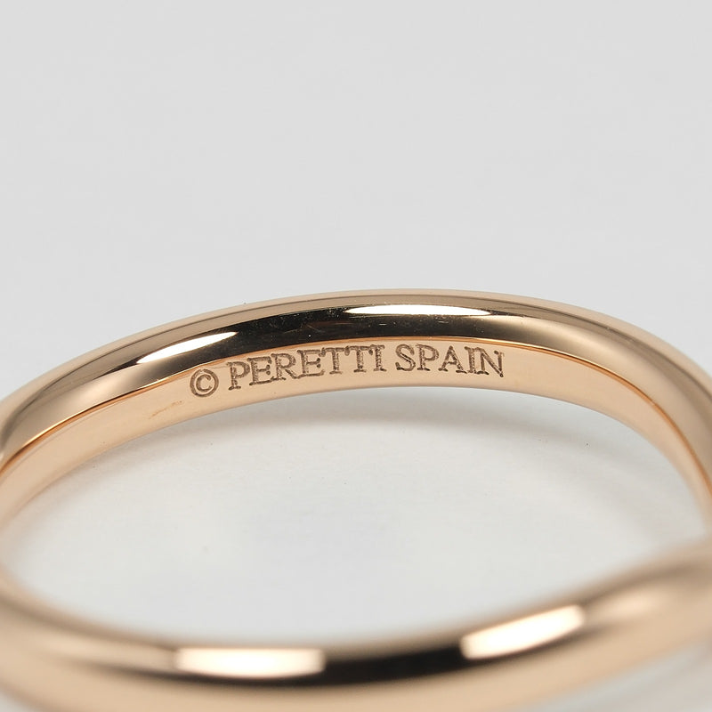 【TIFFANY&Co.】ティファニー カーブドバンド リング・指輪
 7号