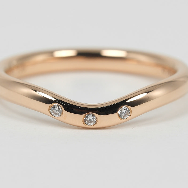 【TIFFANY&Co.】ティファニー カーブドバンド リング・指輪
 7号