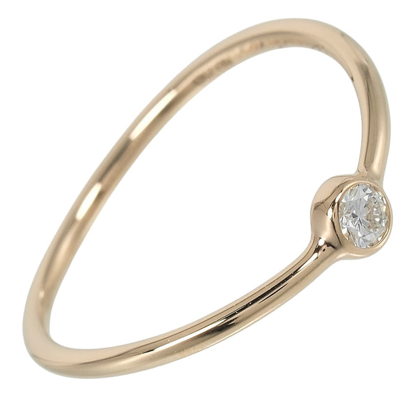 【TIFFANY&Co.】ティファニー ウェーブ シングルロウ リング・指輪
 7.5号