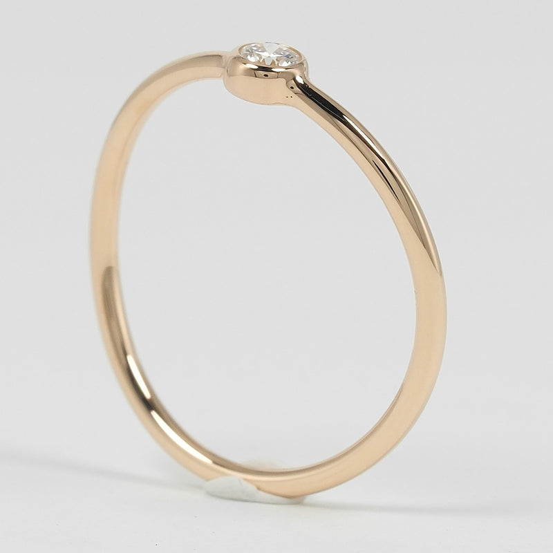 【TIFFANY&Co.】ティファニー ウェーブ シングルロウ リング・指輪
 7.5号