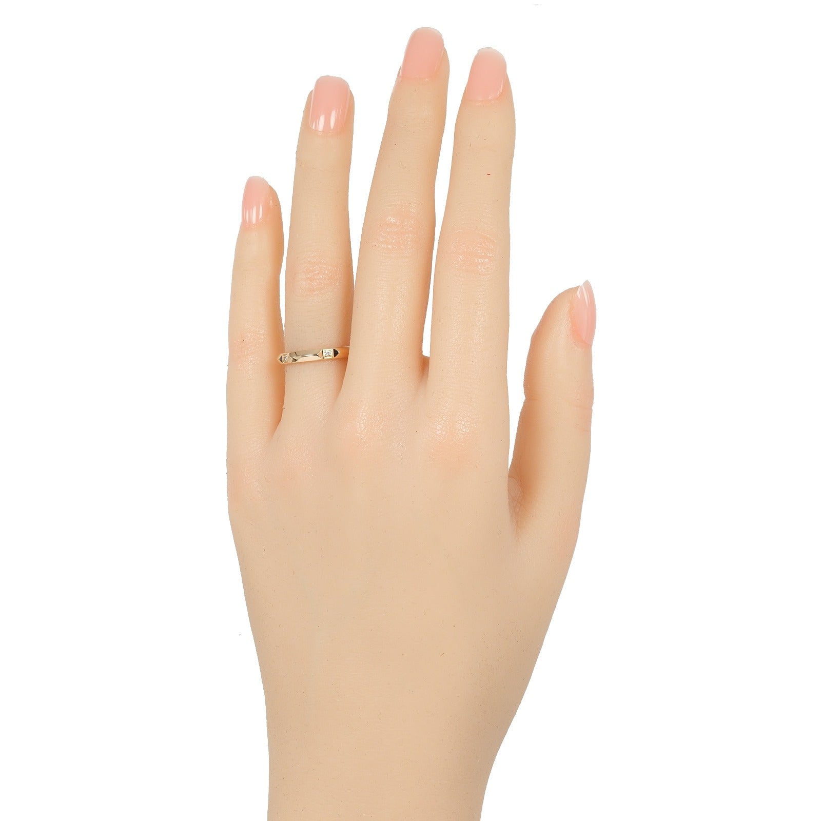 TIFFANY&Co.】ティファニー トゥルー バンド リング・指輪 9号