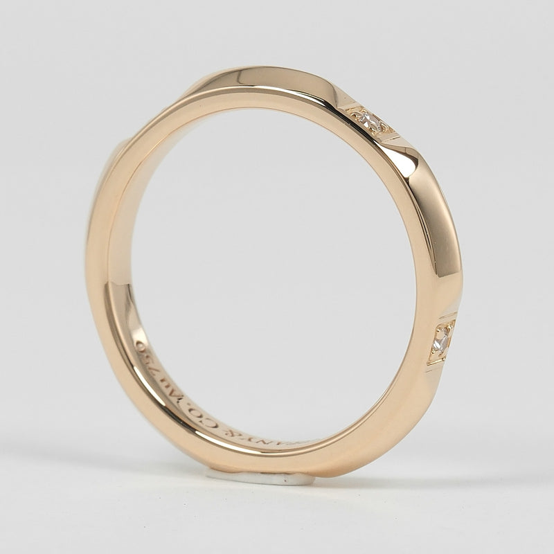 【TIFFANY&Co.】ティファニー トゥルー バンド リング・指輪
 9号