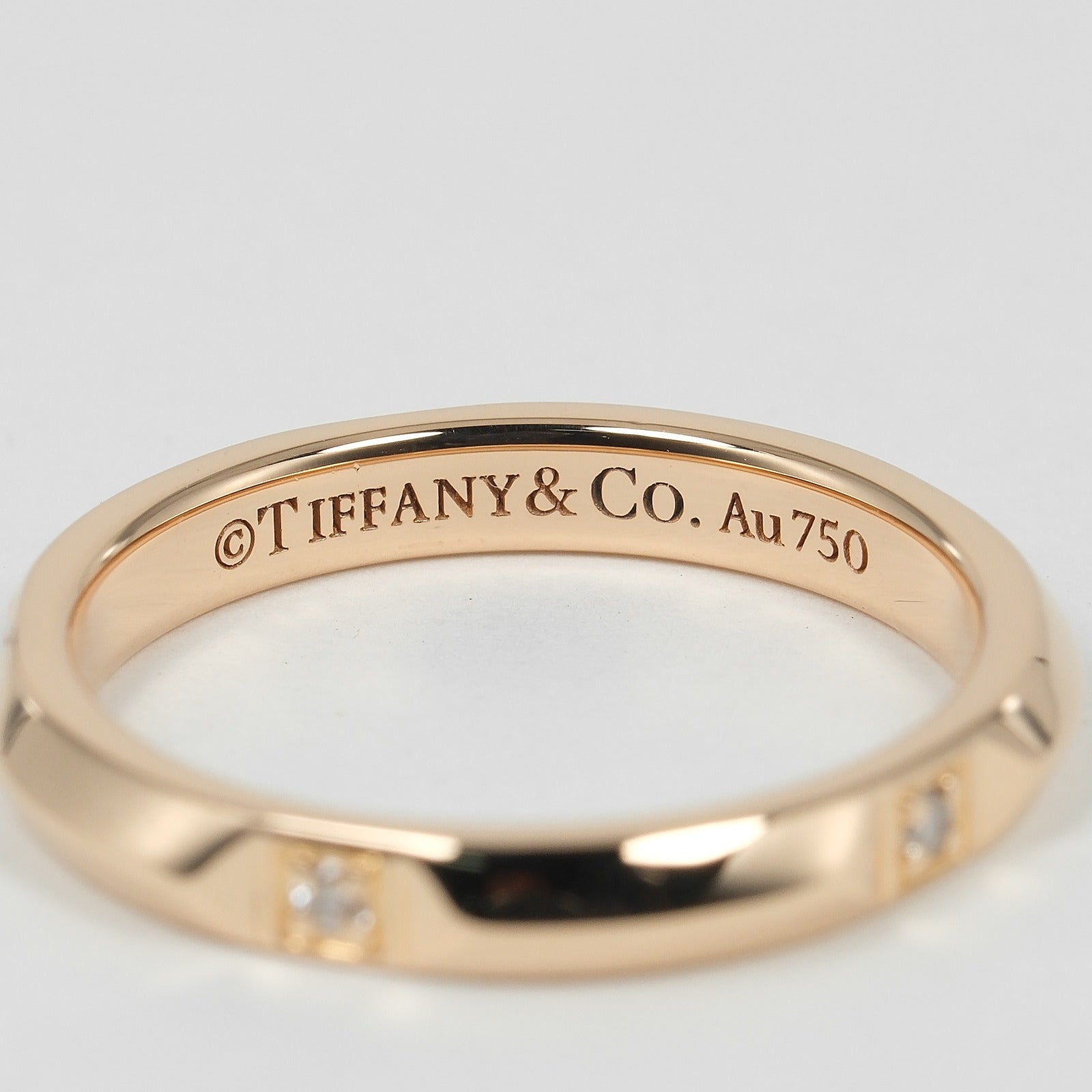 TIFFANY&Co.】ティファニー トゥルー バンド リング・指輪 9号