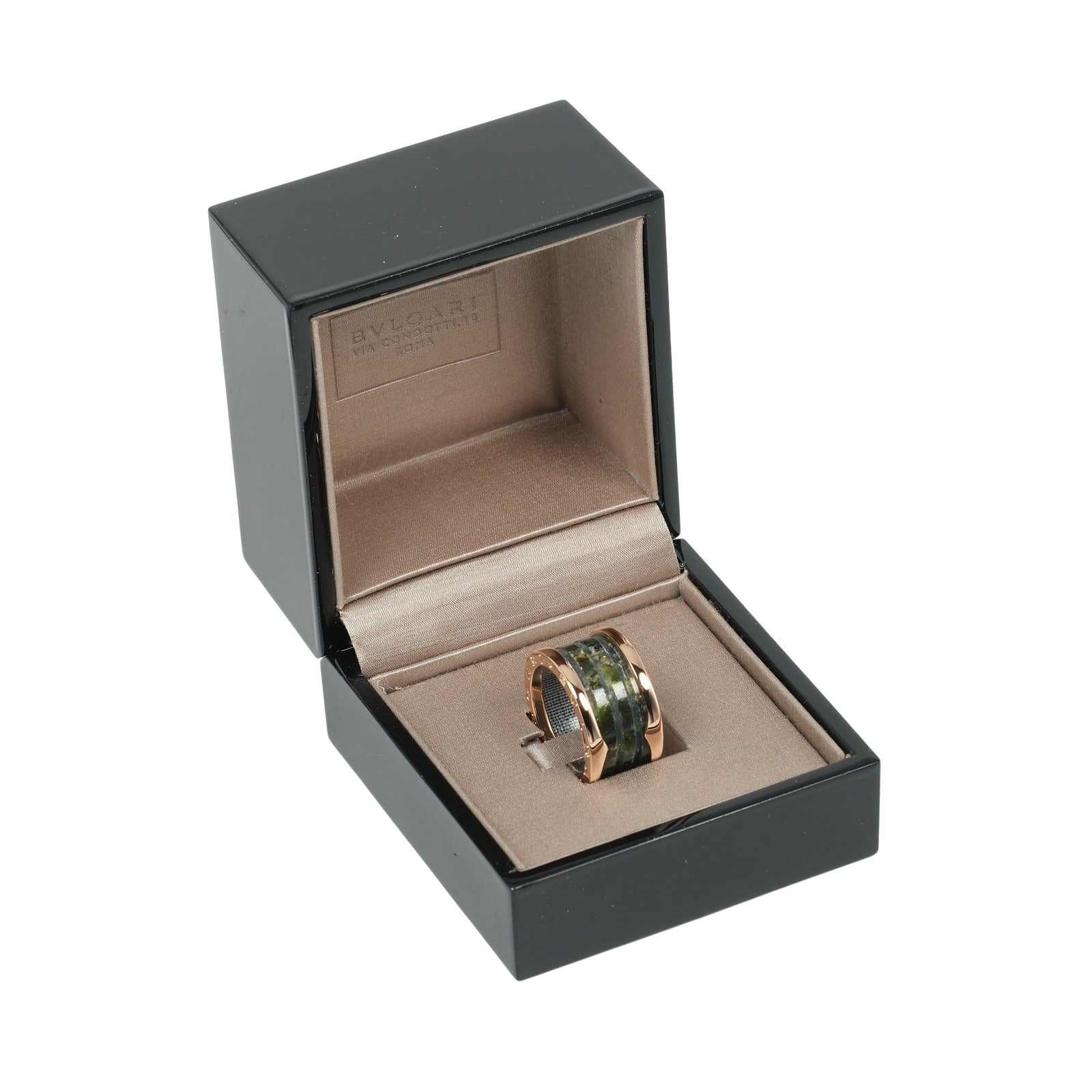 BVLGARI】ブルガリ B-zero1 4バンド ボーエナイト リング・指輪 11.5号