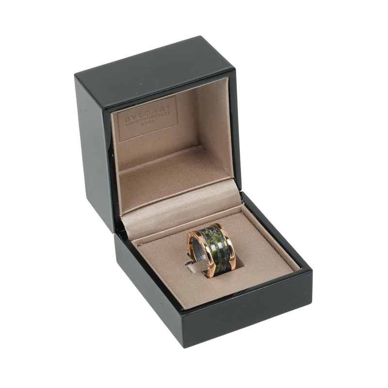 【BVLGARI】ブルガリ B-zero1 4バンド ボーエナイト リング・指輪
 11.5号