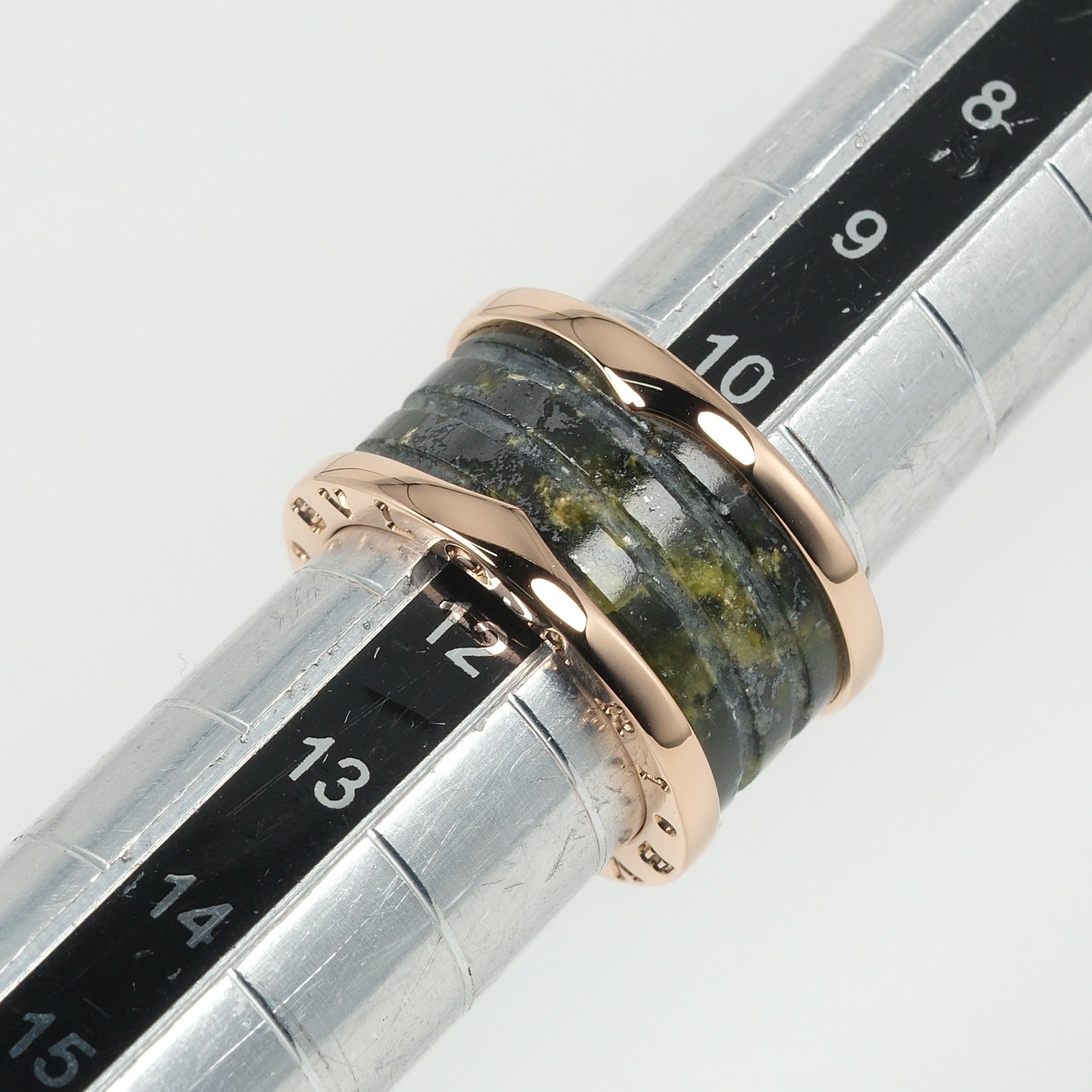 ブルガリ B-zero1 ビーゼロワン リング ボーエナイト 4バンド BVLGARI】ブルガリ B-zero1 4バンド ボーエナイト リング・指輪 11.5号