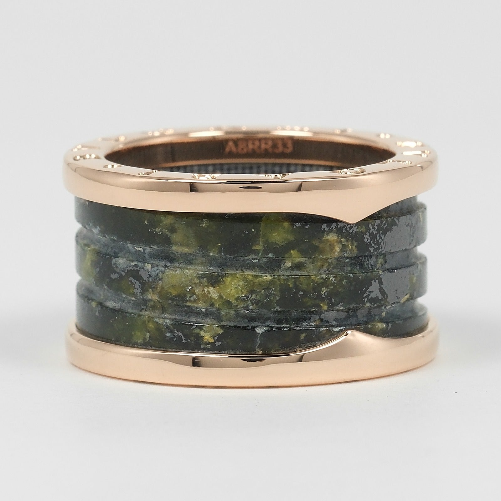 ブルガリ B-zero1 ビーゼロワン リング ボーエナイト 4バンド BVLGARI】ブルガリ B-zero1 4バンド ボーエナイト リング・指輪 11.5号
