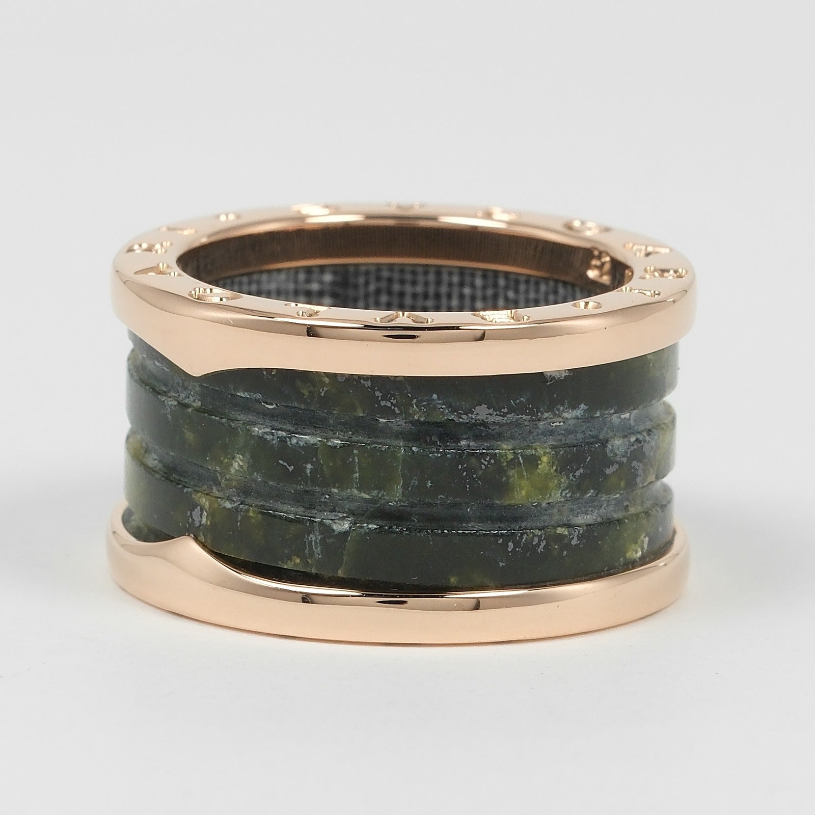 BVLGARI】ブルガリ B-zero1 4バンド ボーエナイト リング・指輪 11.5号