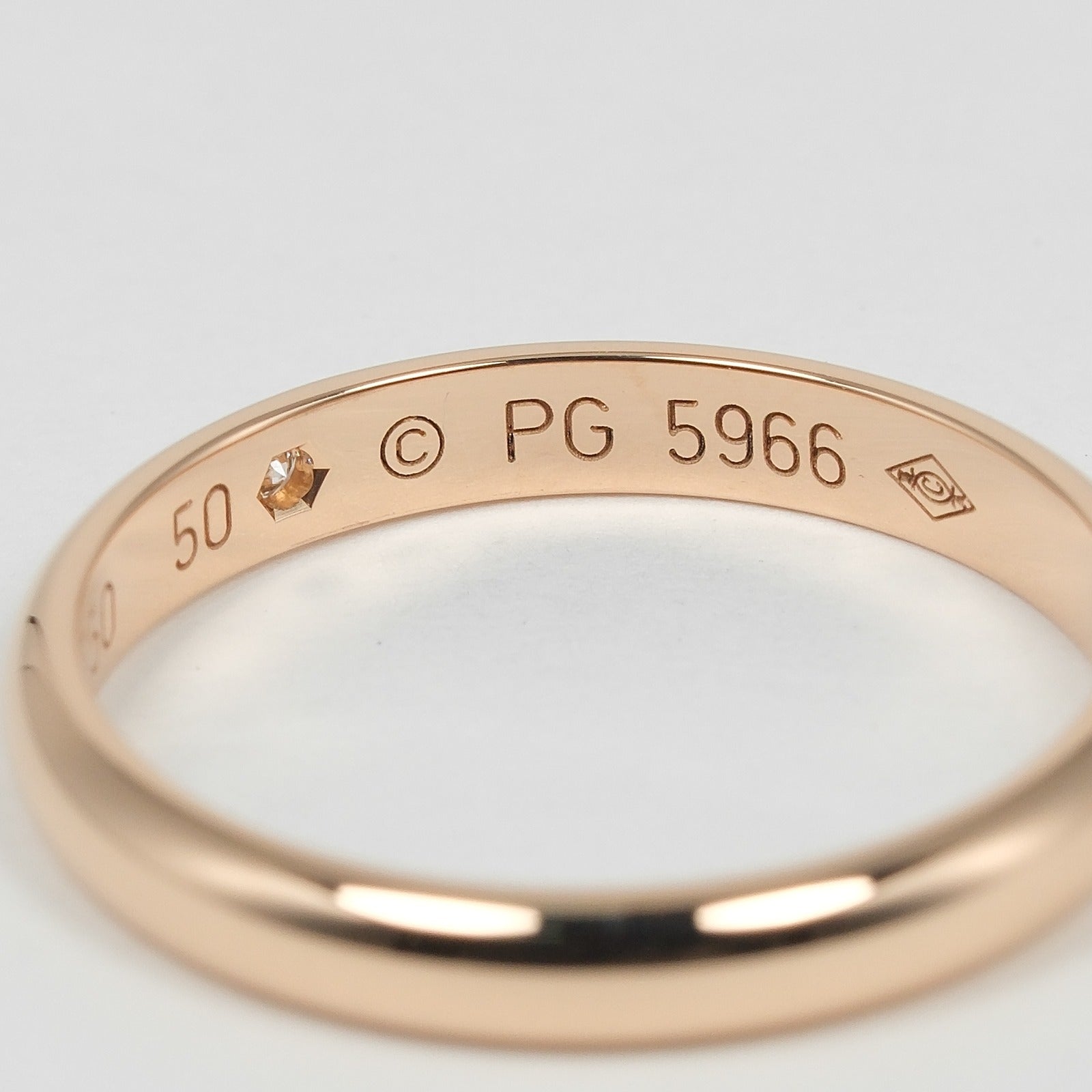 CARTIER】カルティエ 1895 ウェディング リング・指輪 9.5号