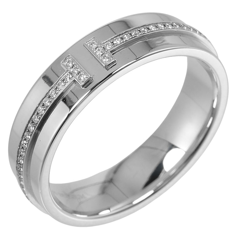 【TIFFANY&Co.】ティファニー Tワイド リング・指輪
 17.5号