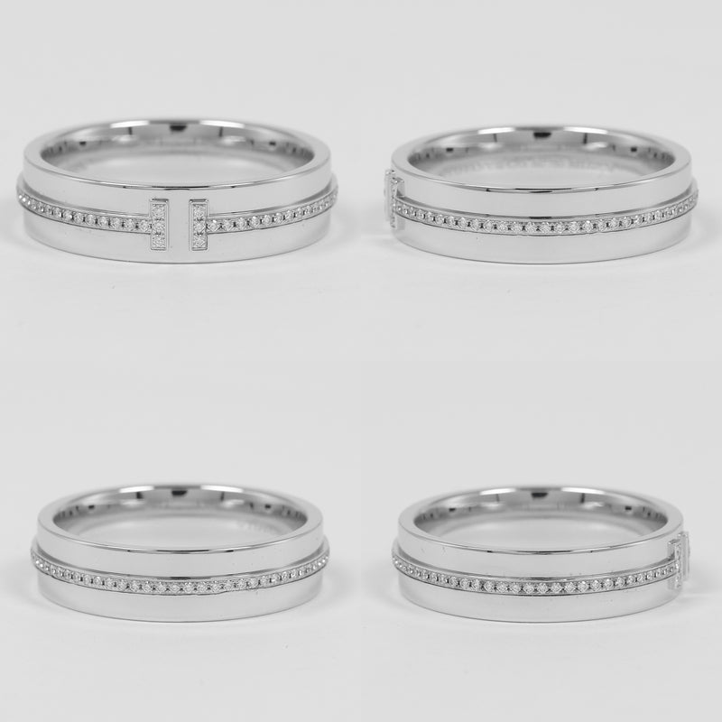 【TIFFANY&Co.】ティファニー Tワイド リング・指輪
 17.5号