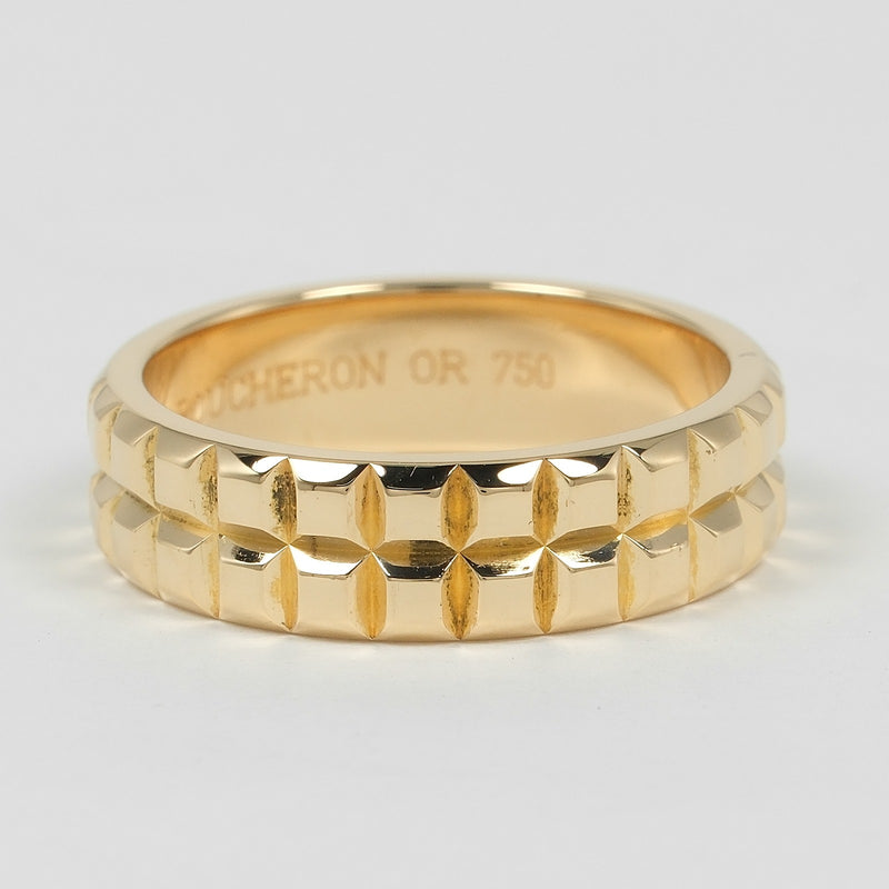 【Boucheron】ブシュロン キャトル クルドパリ ポワントドディアマン リング・指輪
 13.5号