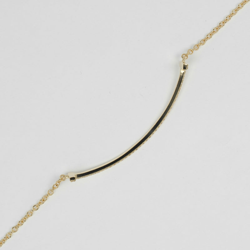 【TIFFANY&Co.】ティファニー Tスマイル スモール ブレスレット