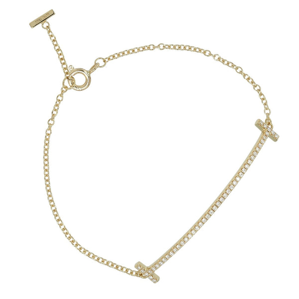 【TIFFANY&Co.】ティファニー Tスマイル スモール ブレスレット