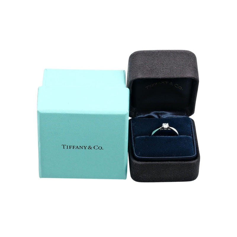 【TIFFANY&Co.】ティファニー
 ハーモニー 11号 リング・指輪
 0.26ct VS1/H/3EX Pt950プラチナ×ダイヤモンド 約3.7g harmony レディースAランク