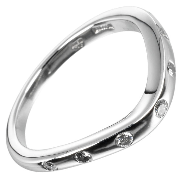 【BVLGARI】ブルガリ
 フェディ ウェディング 10号 リング・指輪
 Pt950プラチナ×7P ダイヤモンド 約4.7g Feddy wedding レディースAランク