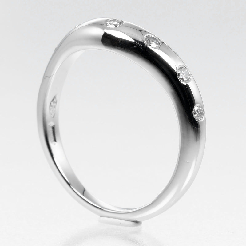 【BVLGARI】ブルガリ
 フェディ ウェディング 10号 リング・指輪
 Pt950プラチナ×7P ダイヤモンド 約4.7g Feddy wedding レディースAランク