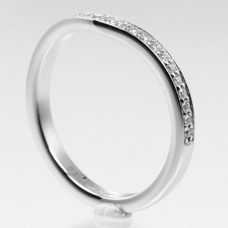 【CARTIER】カルティエ
 バレリーナ カーブ 8号 リング・指輪
 Pt950プラチナ×ダイヤモンド 約2.8g Ballerina curve レディースAランク