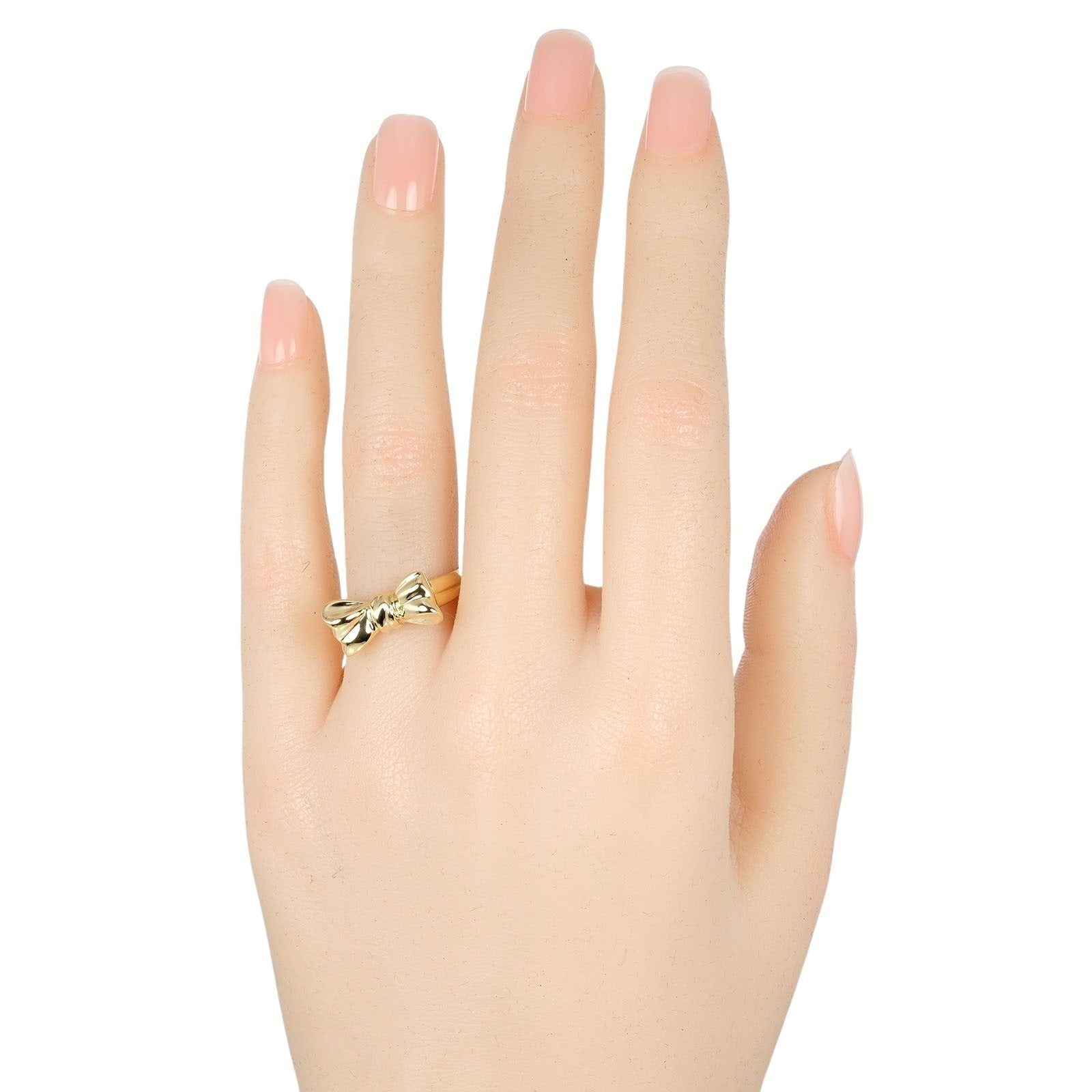 TIFFANY&Co.】ティファニー リボン リング・指輪 14号 – NISHIKINO