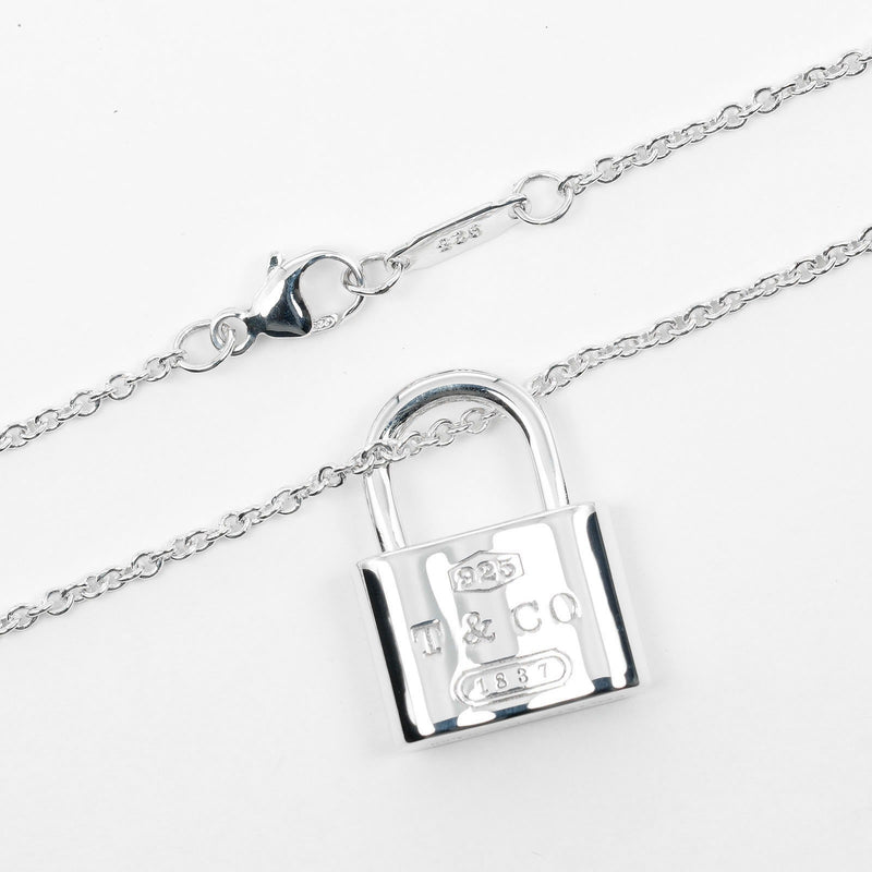 【TIFFANY&Co.】ティファニー
 1837 ロック ネックレス
 シルバー925 約9.47g 1837 Lock レディースAランク