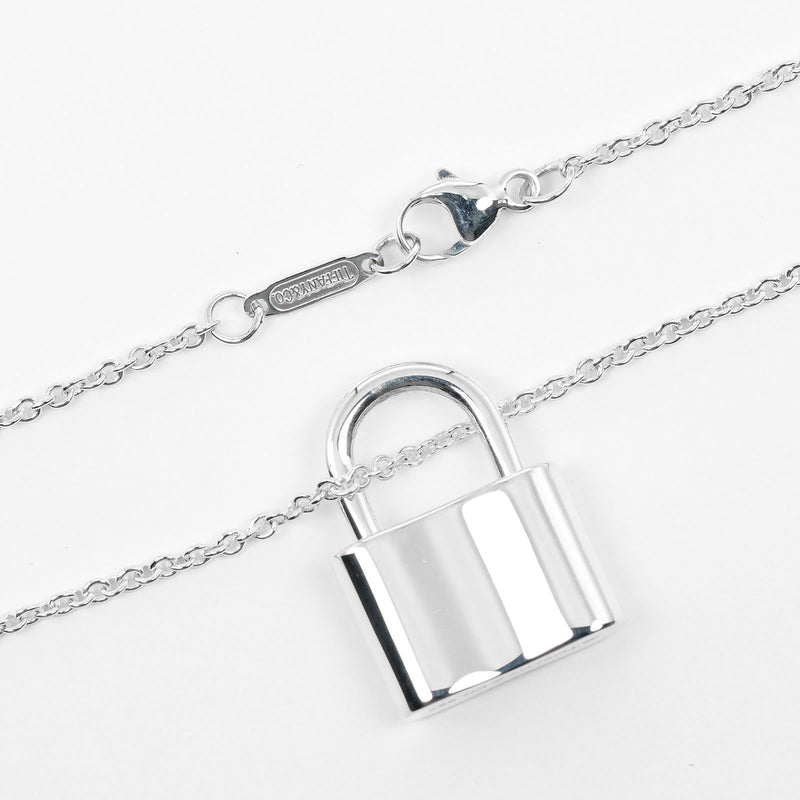 【TIFFANY&Co.】ティファニー
 1837 ロック ネックレス
 シルバー925 約9.47g 1837 Lock レディースAランク