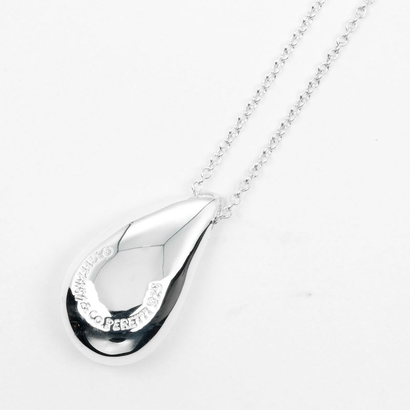 【TIFFANY&Co.】ティファニー
 ティアドロップ ラージ ネックレス
 60cmチェーン シルバー925 約9g Teardrop Large レディースAランク