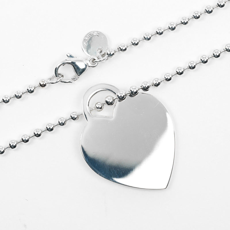 【TIFFANY&Co.】ティファニー
 リターントゥ ハートタグ ネックレス
 84cmボールチェーン シルバー925 約23.29g Return to heart tag レディースAランク