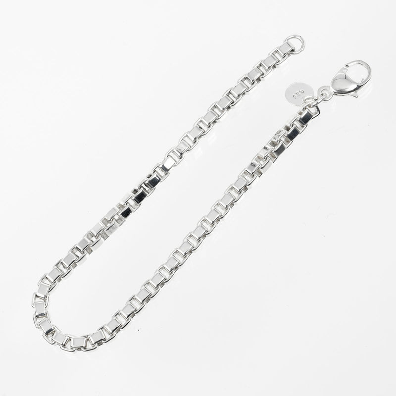 【TIFFANY&Co.】ティファニー
 ベネチアン ブレスレット
 シルバー925 約15.2g Venetian レディースAランク