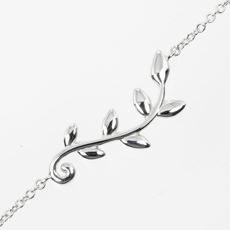 【TIFFANY&Co.】ティファニー
 オリーブリーフ ブレスレット
 シルバー925 約2.54g Olive leaf レディースAランク