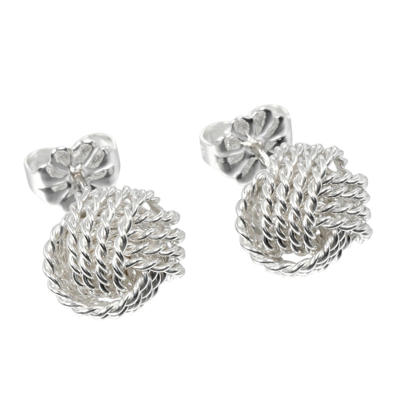 【TIFFANY&Co.】ティファニー
 サマセット ツイストノット ピアス
 シルバー925 約2.75g Somerset Twist Knot レディースAランク