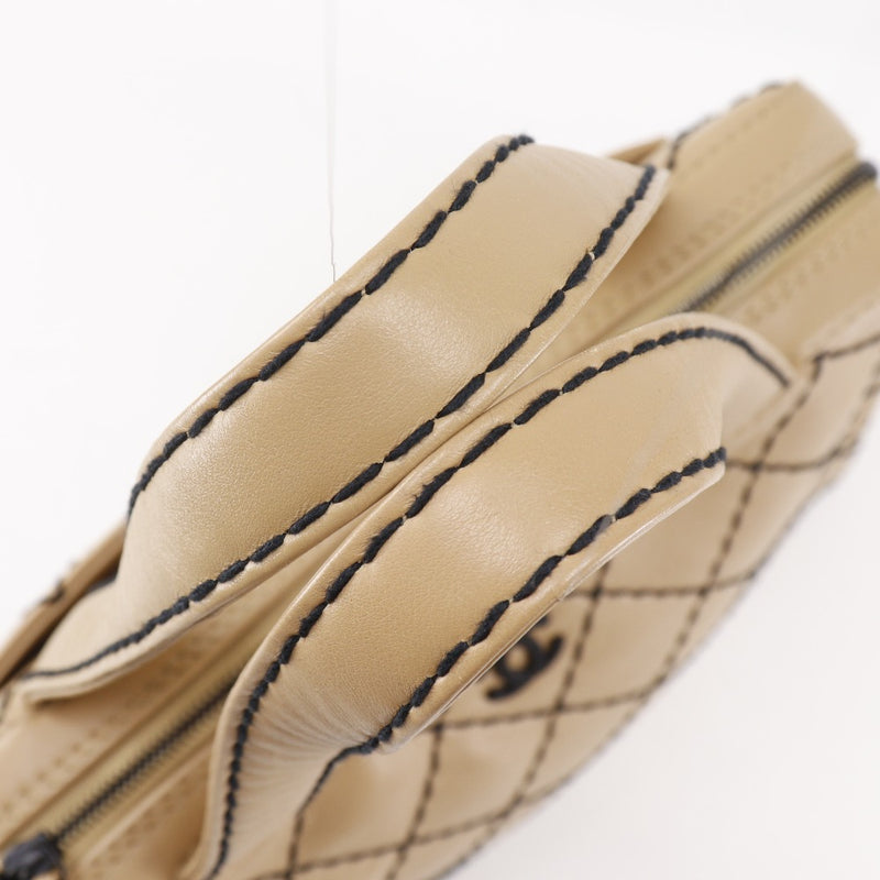 【CHANEL】シャネル ワイルドステッチ トートバッグ
 A14693