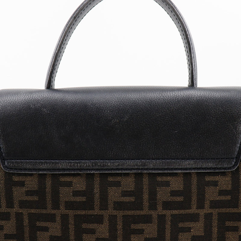 [FENDI] Fendi La Medusa Zucca Handbag