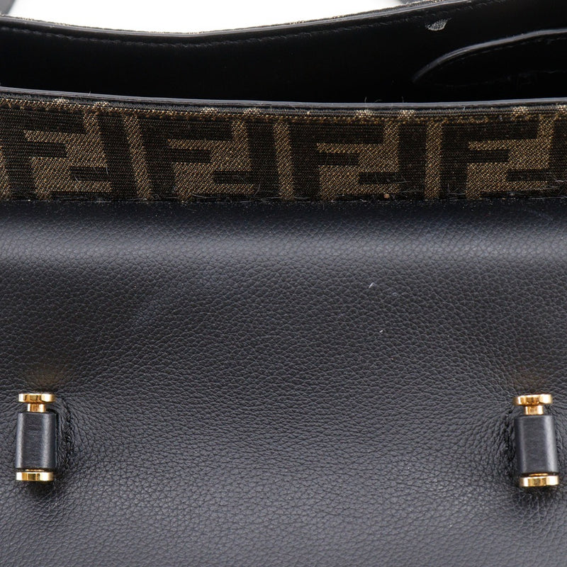 [FENDI] Fendi La Medusa Zucca Handbag