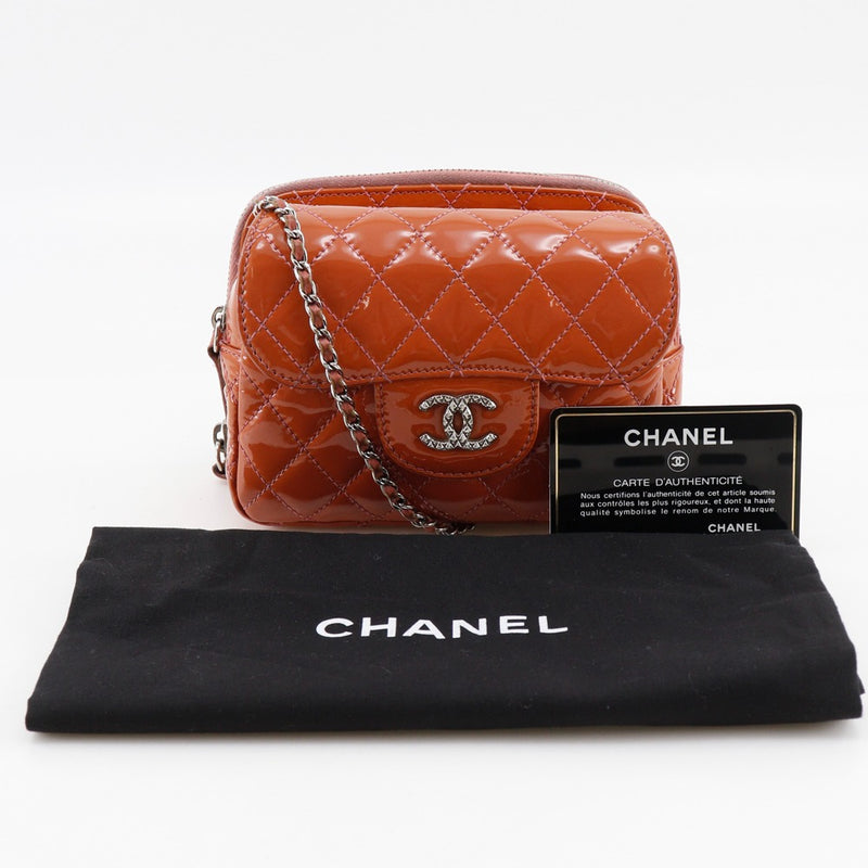 【CHANEL】シャネル ブリリアント チェーンショルダー ショルダーバッグ
 A48159