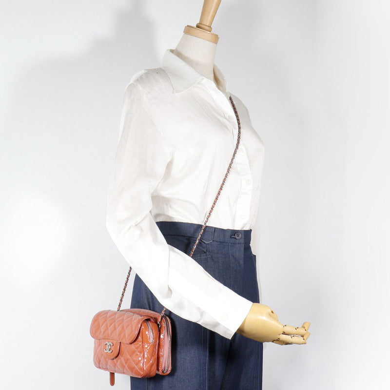 【CHANEL】シャネル ブリリアント チェーンショルダー ショルダーバッグ
 A48159