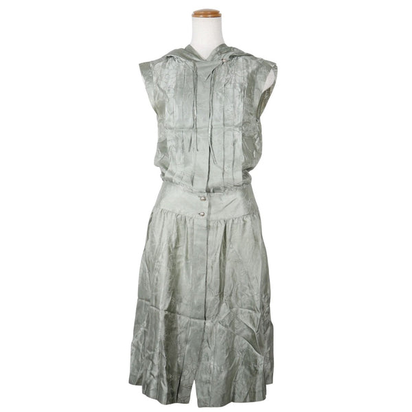 【CHANEL】シャネル ココマーク フラワー ワンピース
 P17520V09803