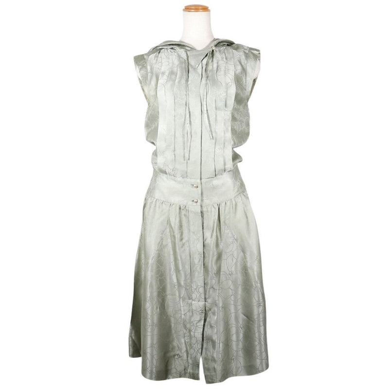 [CHANEL] Robe à fleurs Chanel Cocomark 
 P17520V09803