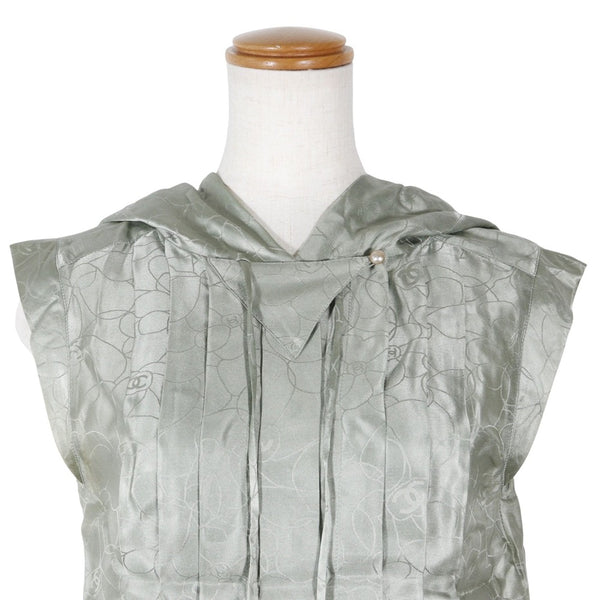 【CHANEL】シャネル ココマーク フラワー ワンピース
 P17520V09803