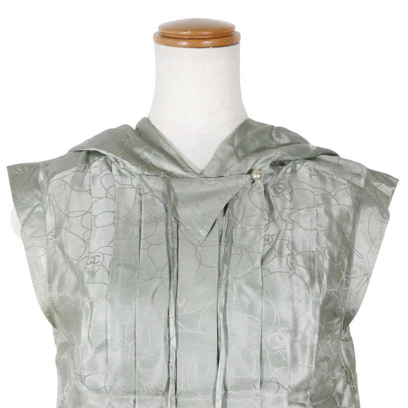 [CHANEL] Robe à fleurs Chanel Cocomark 
 P17520V09803