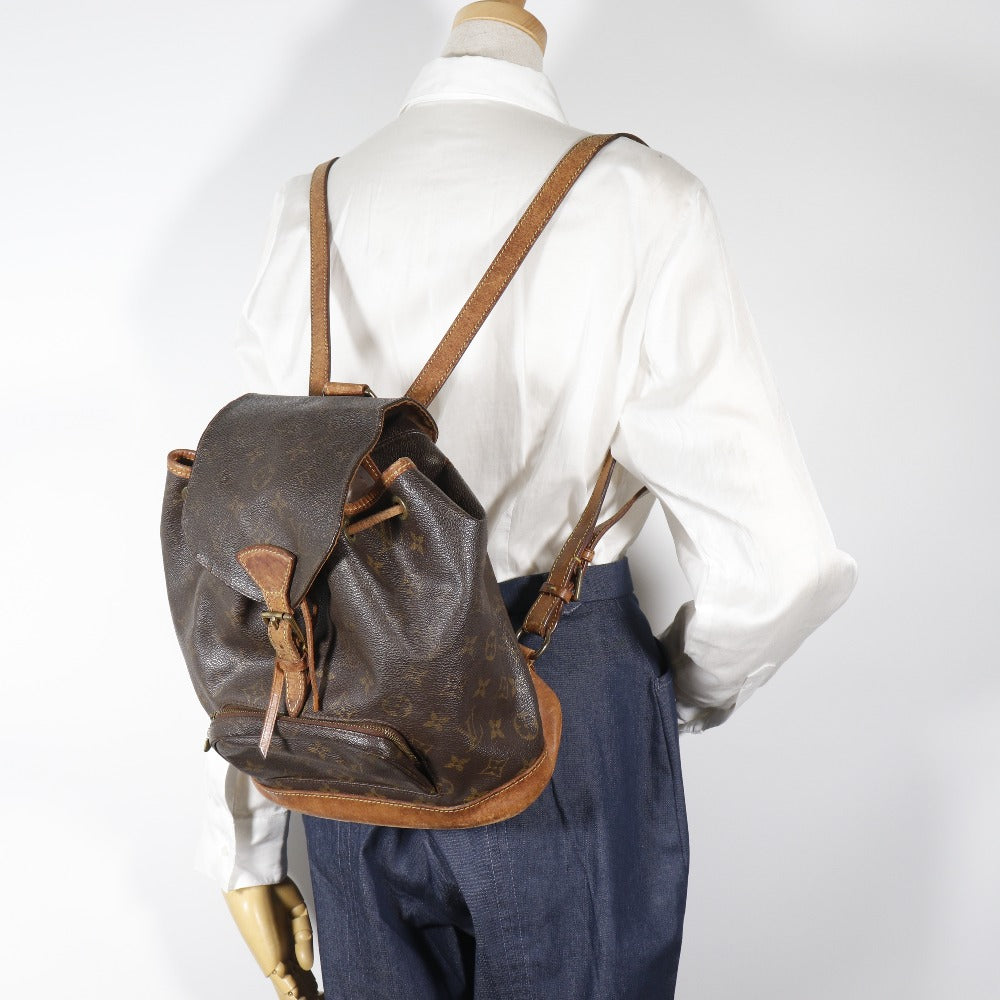 LOUIS VUITTON】ルイ・ヴィトン モンスリMM リュック・デイパック